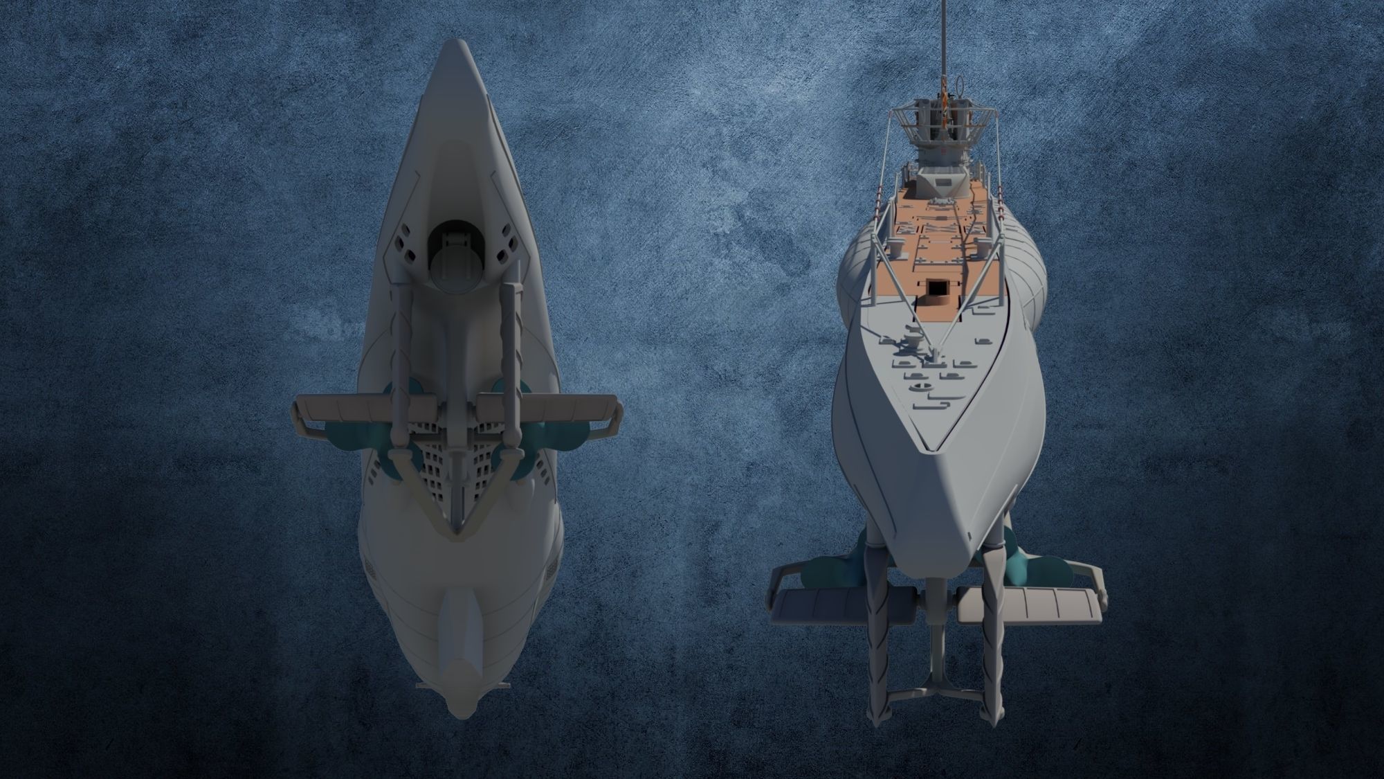 U-Boot TYP VIID 3D model_12