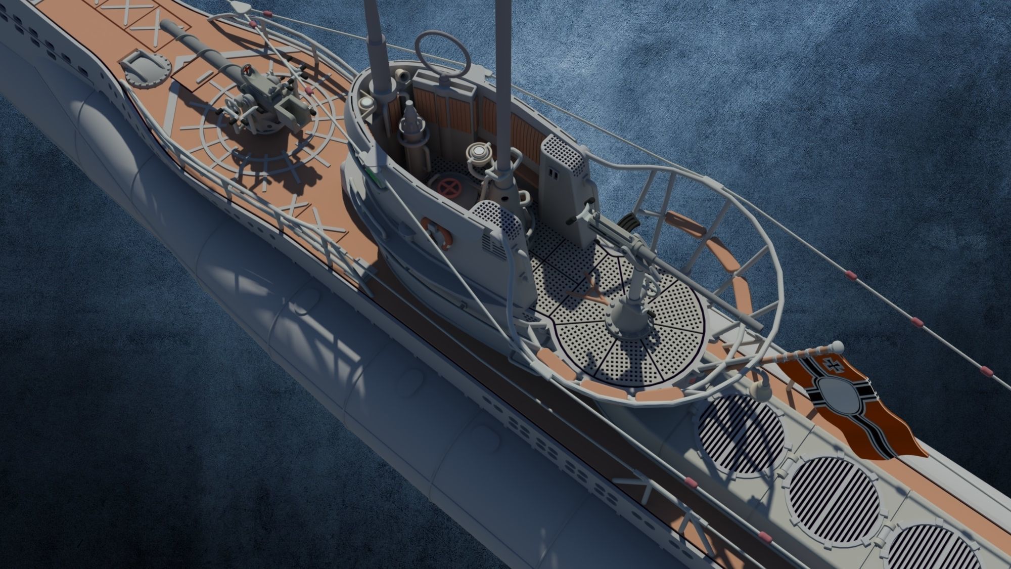 U-Boot TYP VIID 3D model_2