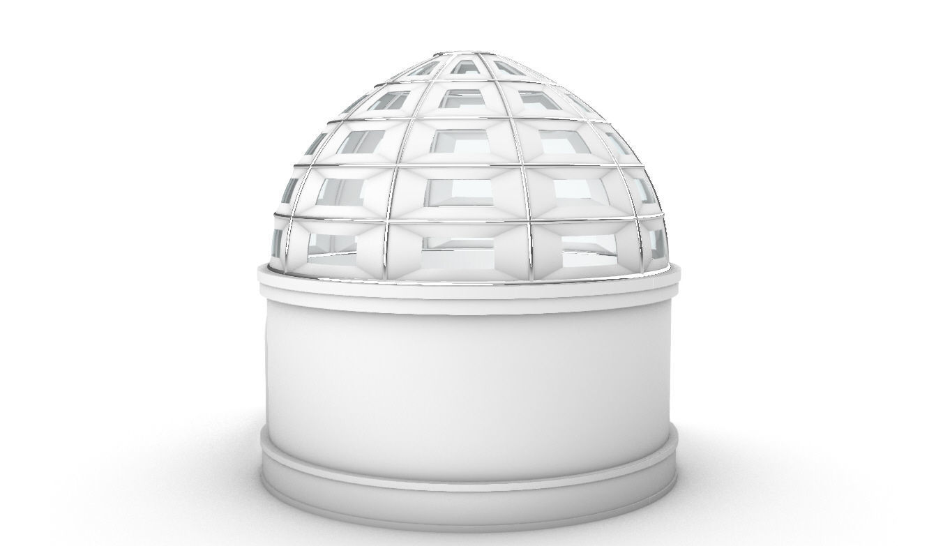 Dome Temple v1 3D model_9