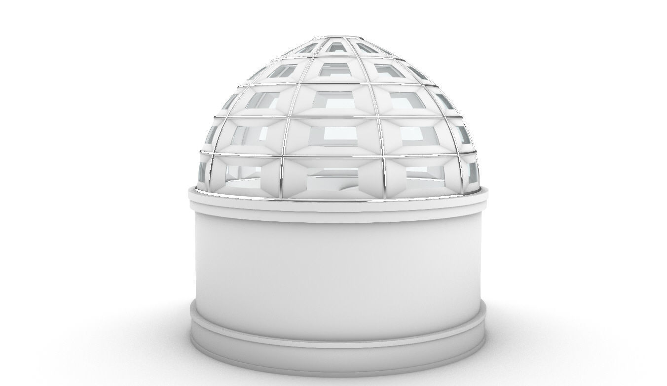 Dome Temple v1 3D model_13