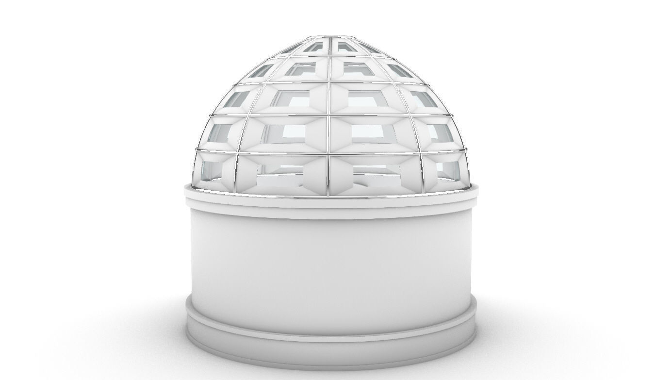 Dome Temple v1 3D model_12