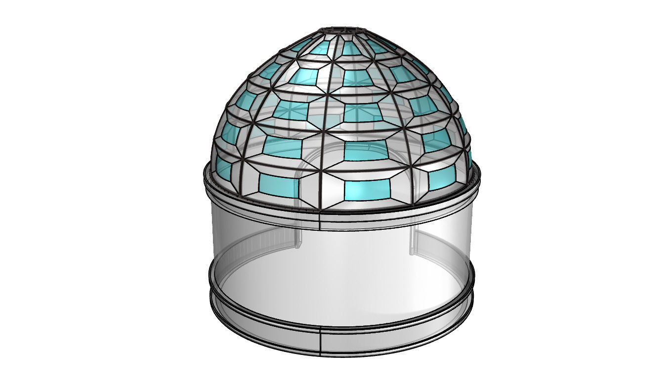 Dome Temple v1 3D model_23