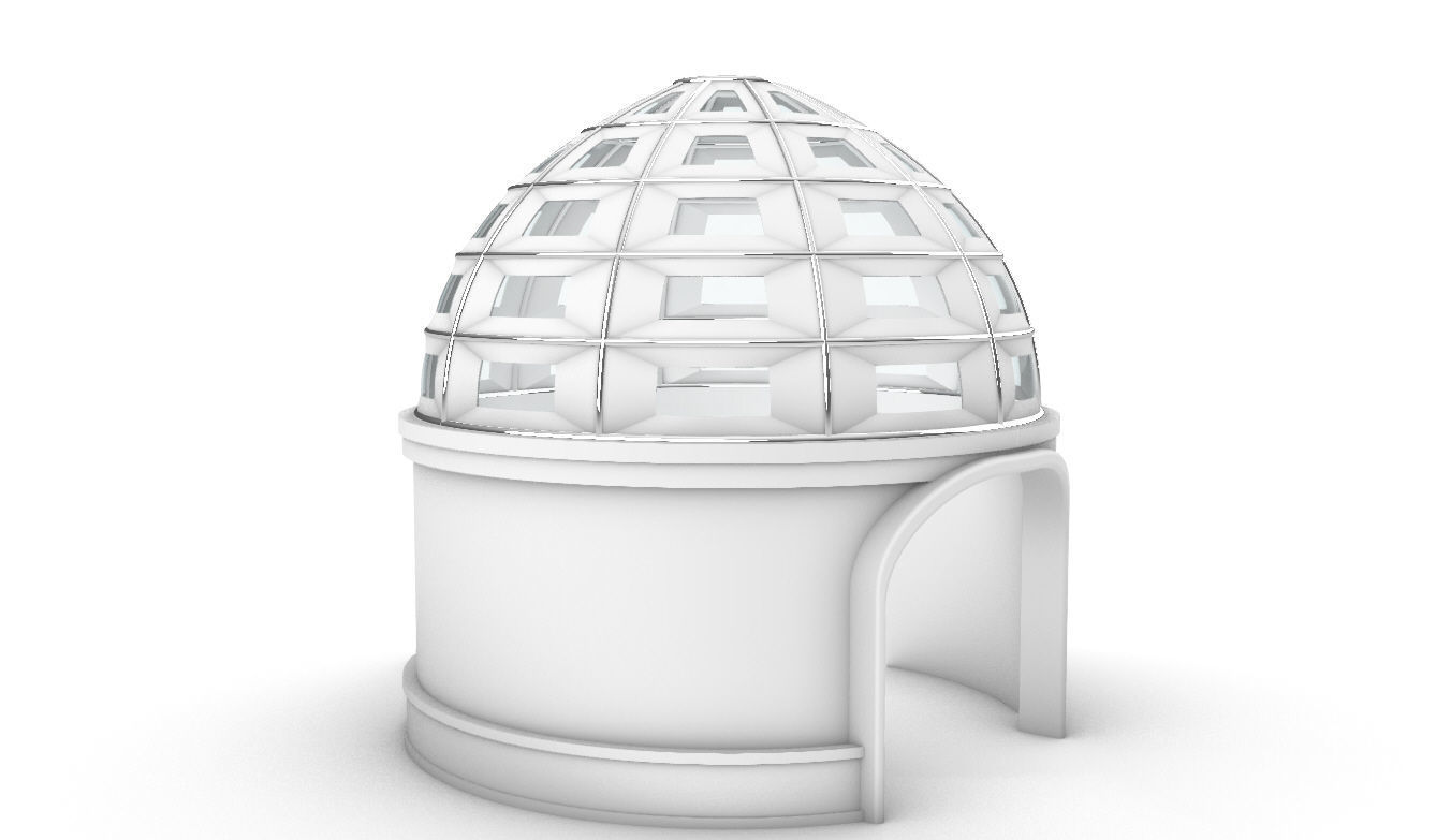 Dome Temple v1 3D model_18