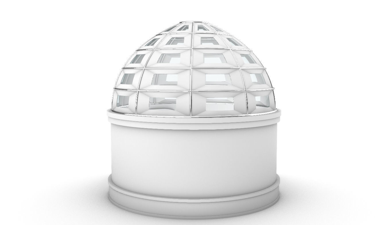 Dome Temple v1 3D model_10