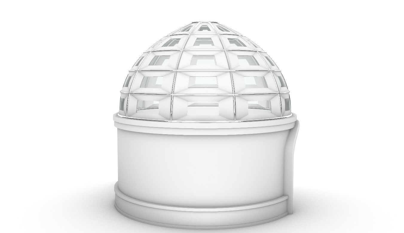 Dome Temple v1 3D model_16