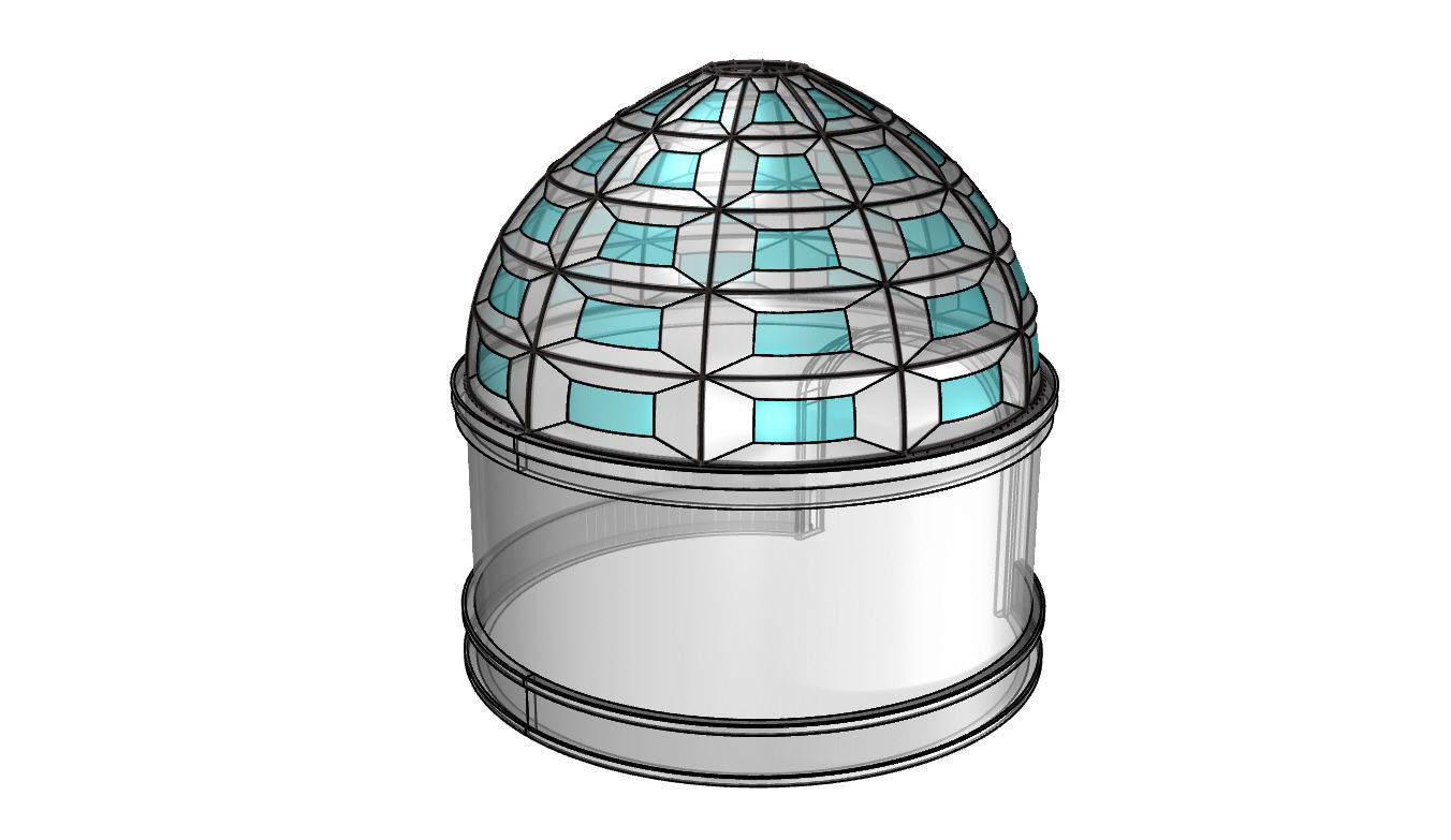 Dome Temple v1 3D model_28