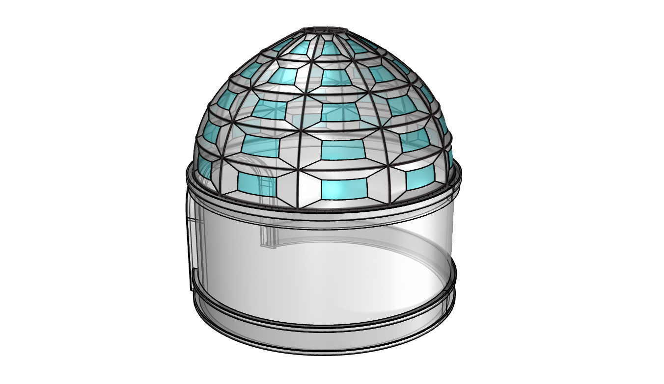 Dome Temple v1 3D model_27