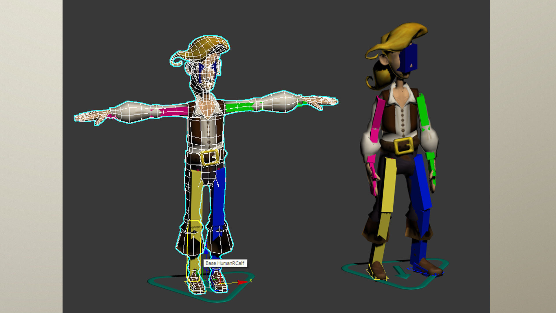 Guybrush Threepwood Low-poly 3D model_1