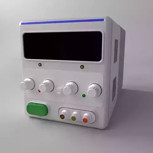 Variable Power Supply 3D model