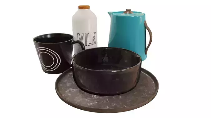 Kitchen Kit 03 3D model