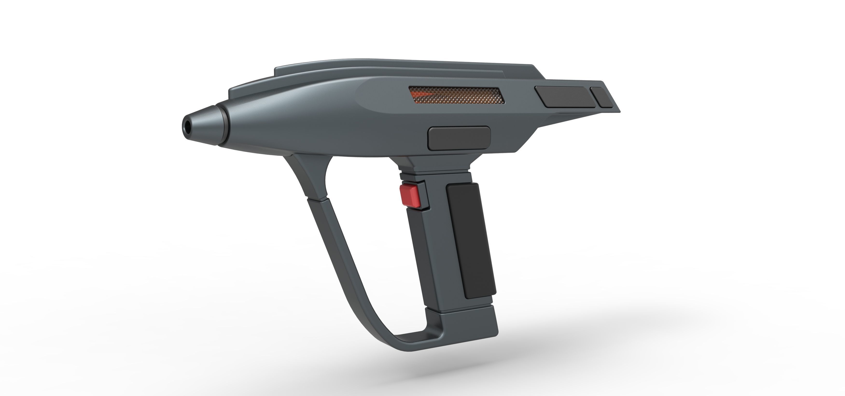 Romulan Phaser pistol from Star Trek The Next Generation 3D model_2