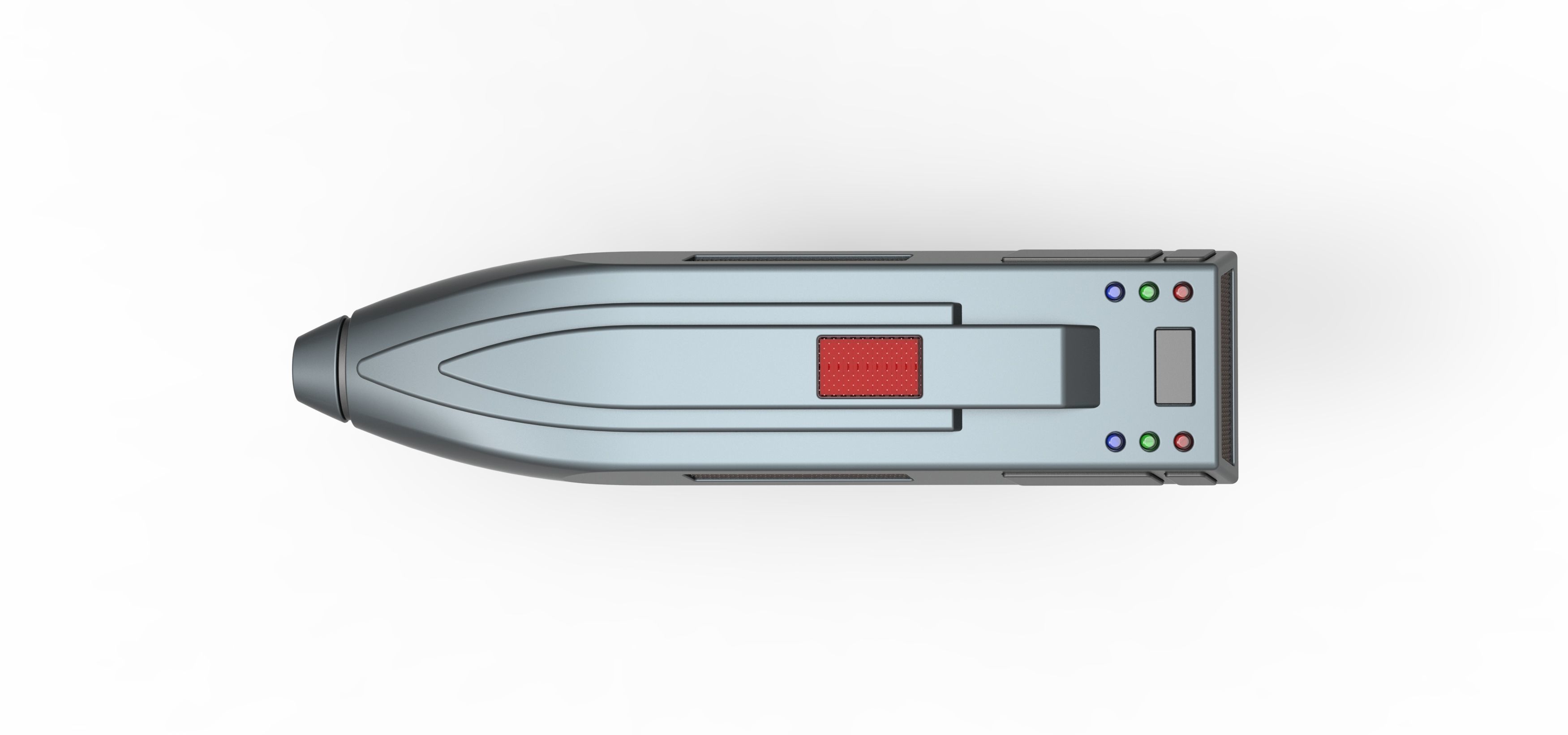 Romulan Phaser pistol from Star Trek The Next Generation 3D model_8
