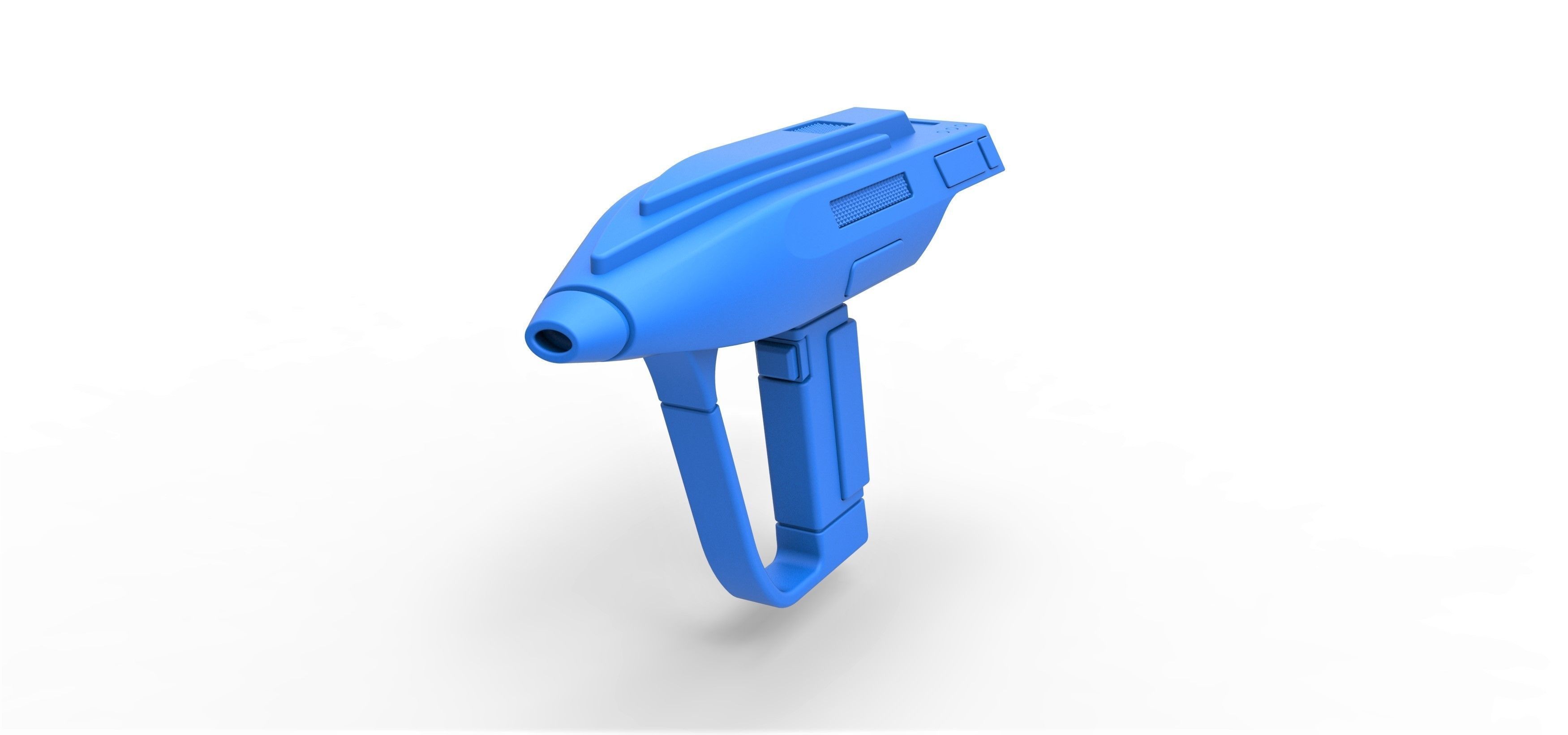Romulan Phaser pistol from Star Trek The Next Generation 3D model_15