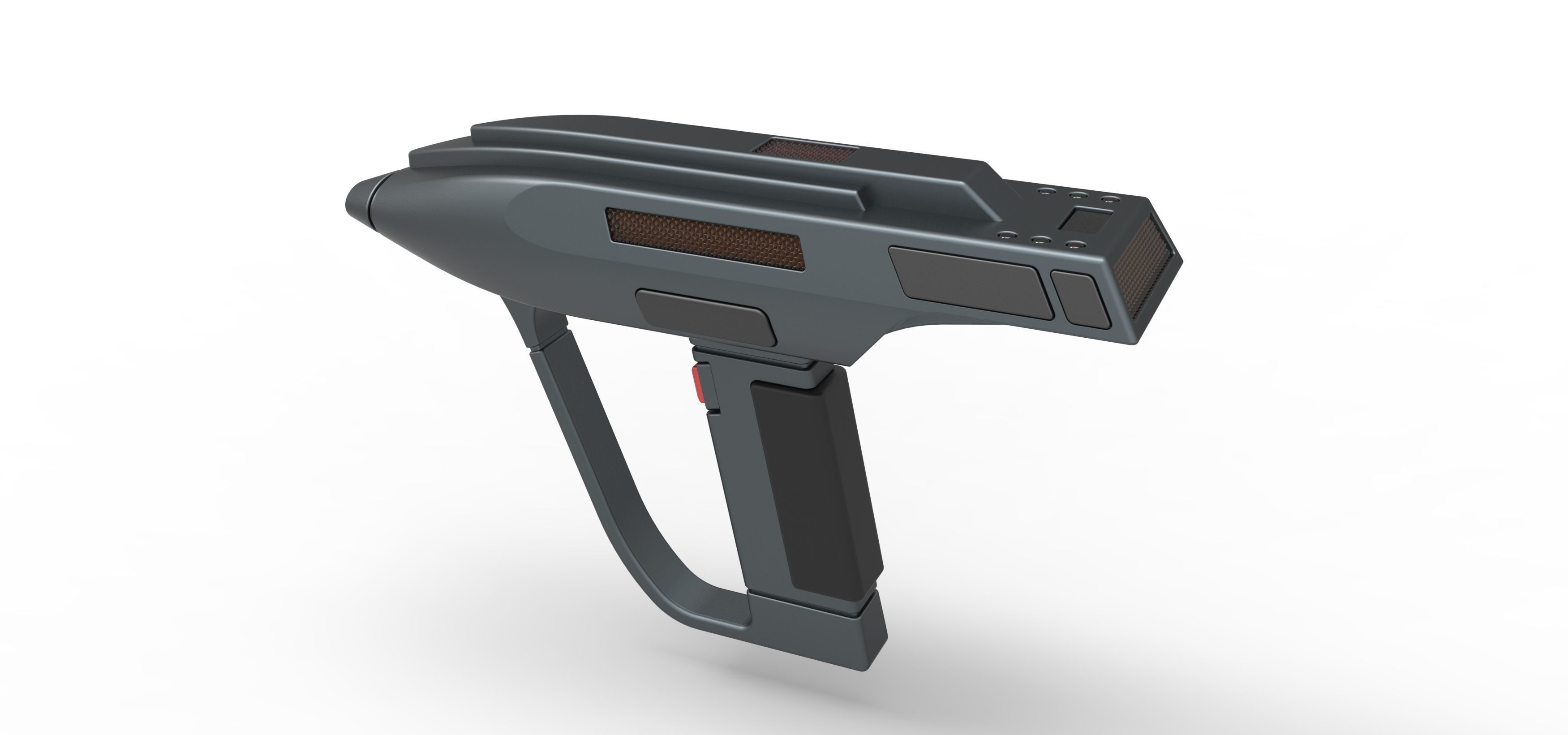Romulan Phaser pistol from Star Trek The Next Generation 3D model_9