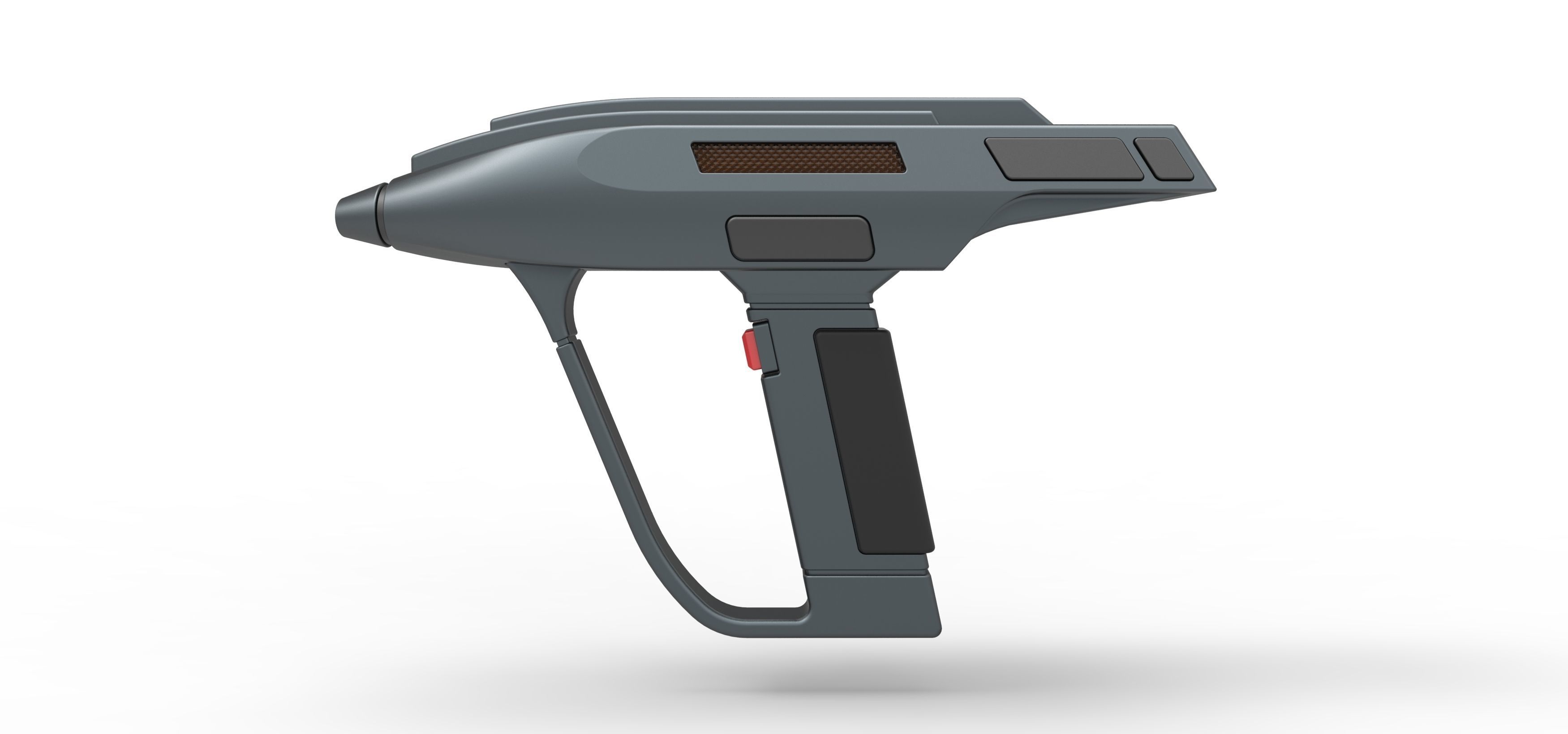Romulan Phaser pistol from Star Trek The Next Generation 3D model_6