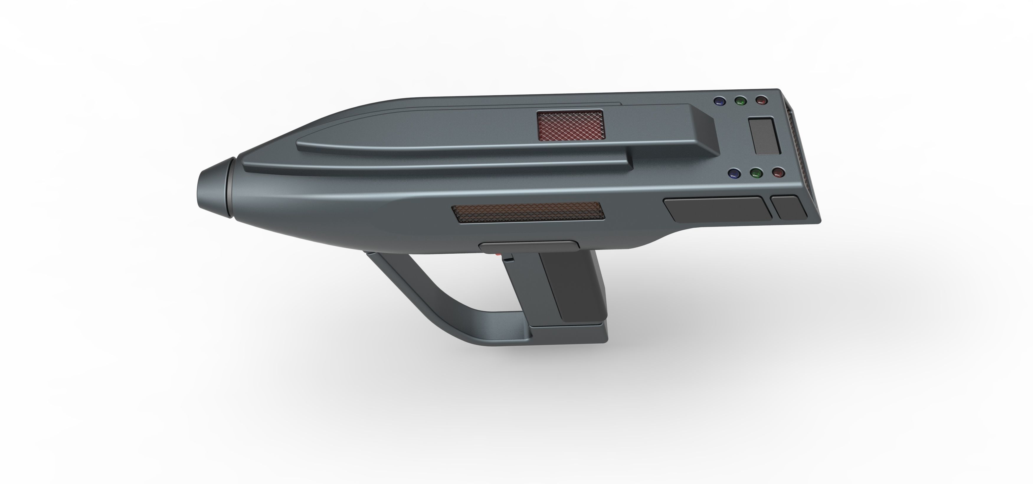 Romulan Phaser pistol from Star Trek The Next Generation 3D model_7