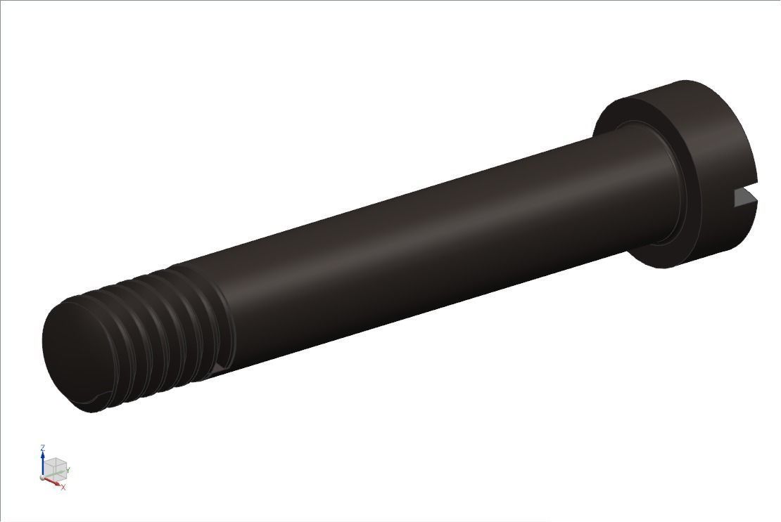 Mauser98k clamping device with handle 3D model_54