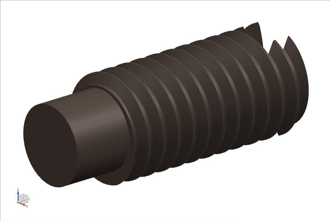 Mauser98k clamping device with handle 3D model_40