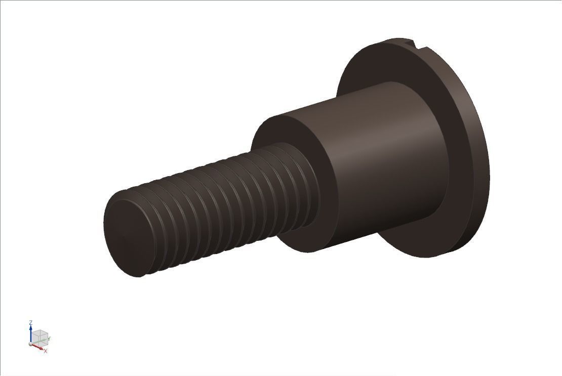 Mauser98k clamping device with handle 3D model_42