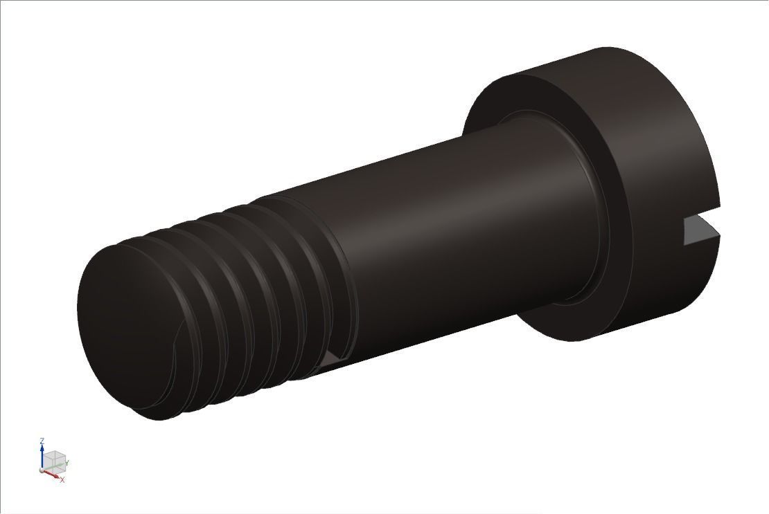 Mauser98k clamping device with handle 3D model_34