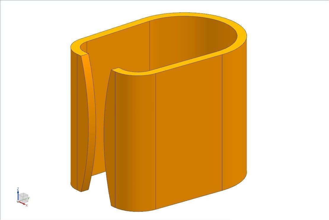 Mauser98k clamping device with handle 3D model_9