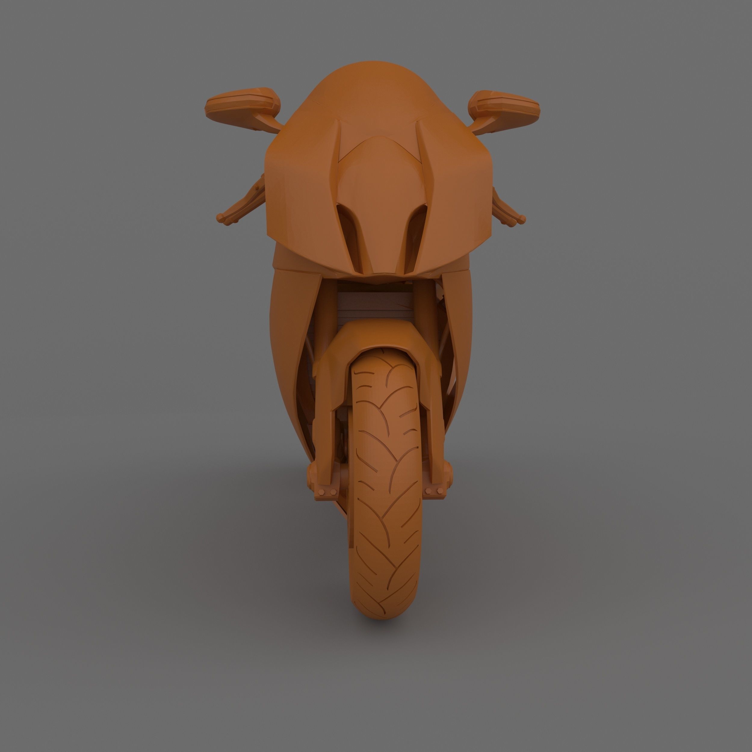 KTM 1190 RC8 2011-2015 Motorcycle 3D Printable Model 3D print model_3