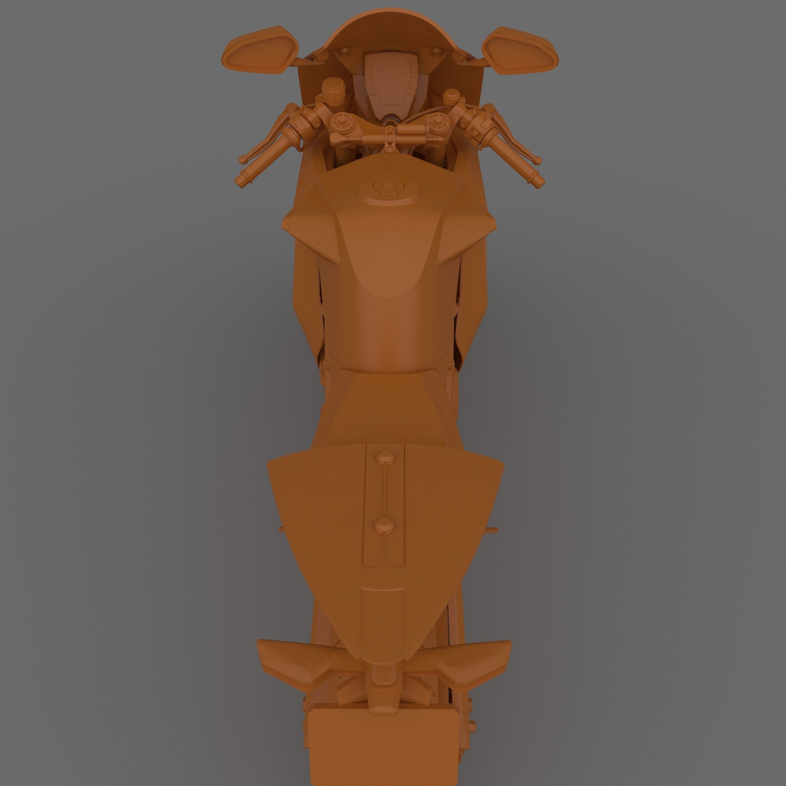 KTM 1190 RC8 2011-2015 Motorcycle 3D Printable Model 3D print model_5