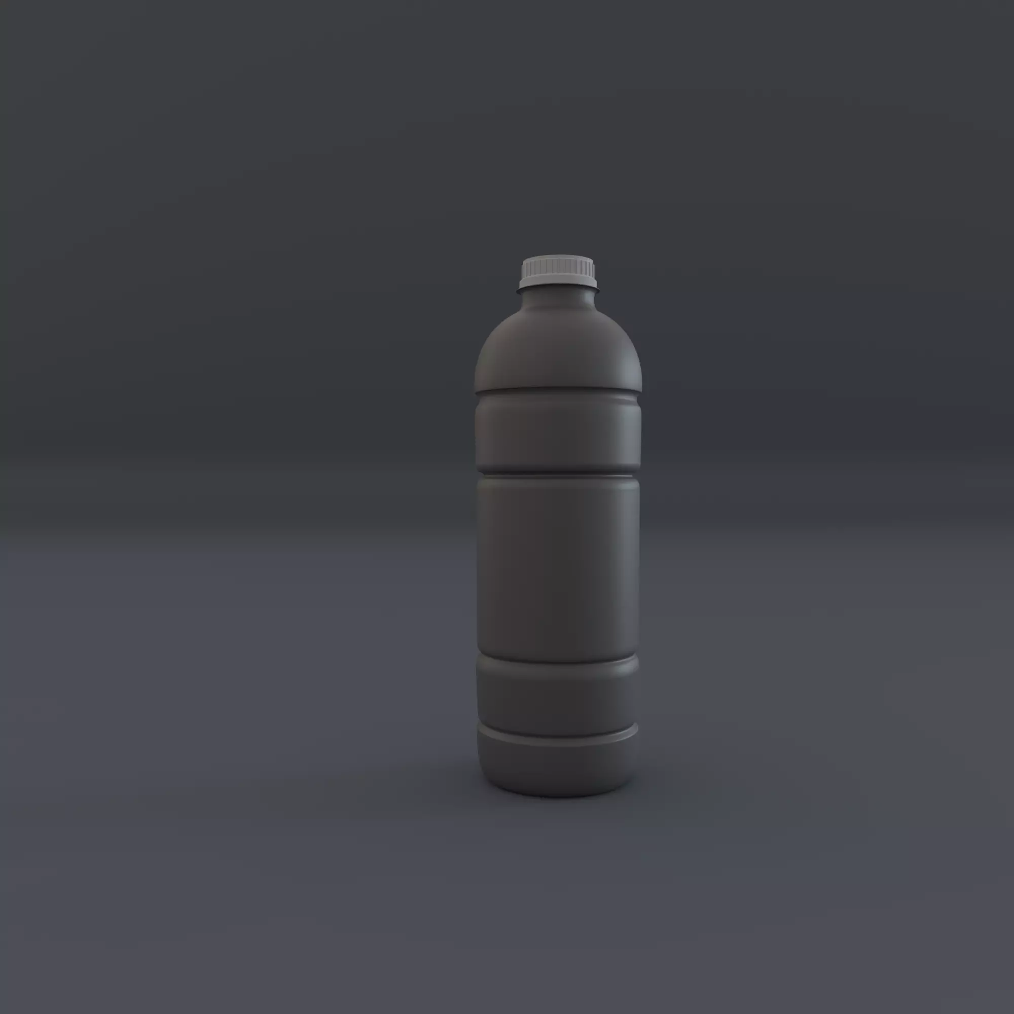 Plastic Bottle A 3D model_0
