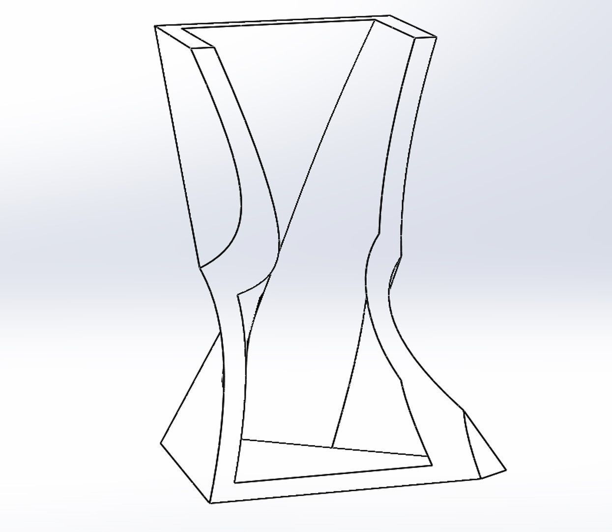 Decorative Flower Pot 10  3D print model_6