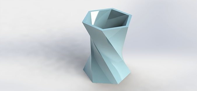 Decorative Flower Pot 13 3D print model