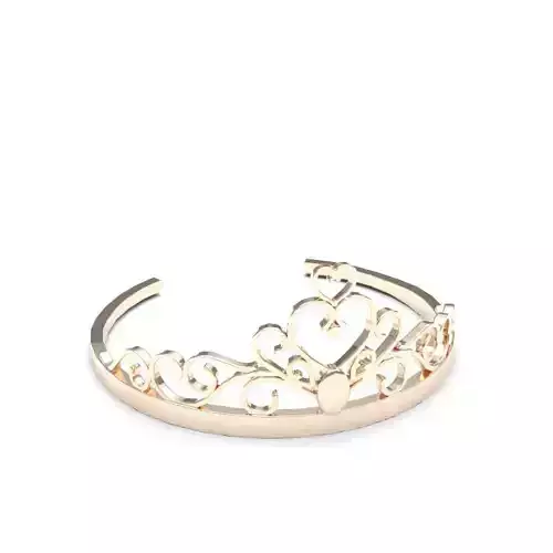 Anillo Corona Crown Ring 3D model