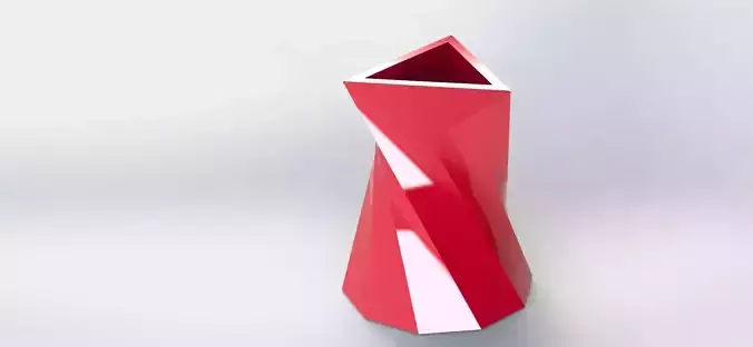 Decorative Flower Pot 15  3D print model
