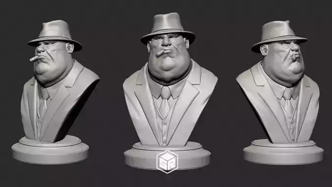 Mafia Boss - Variation A -  3D print model
