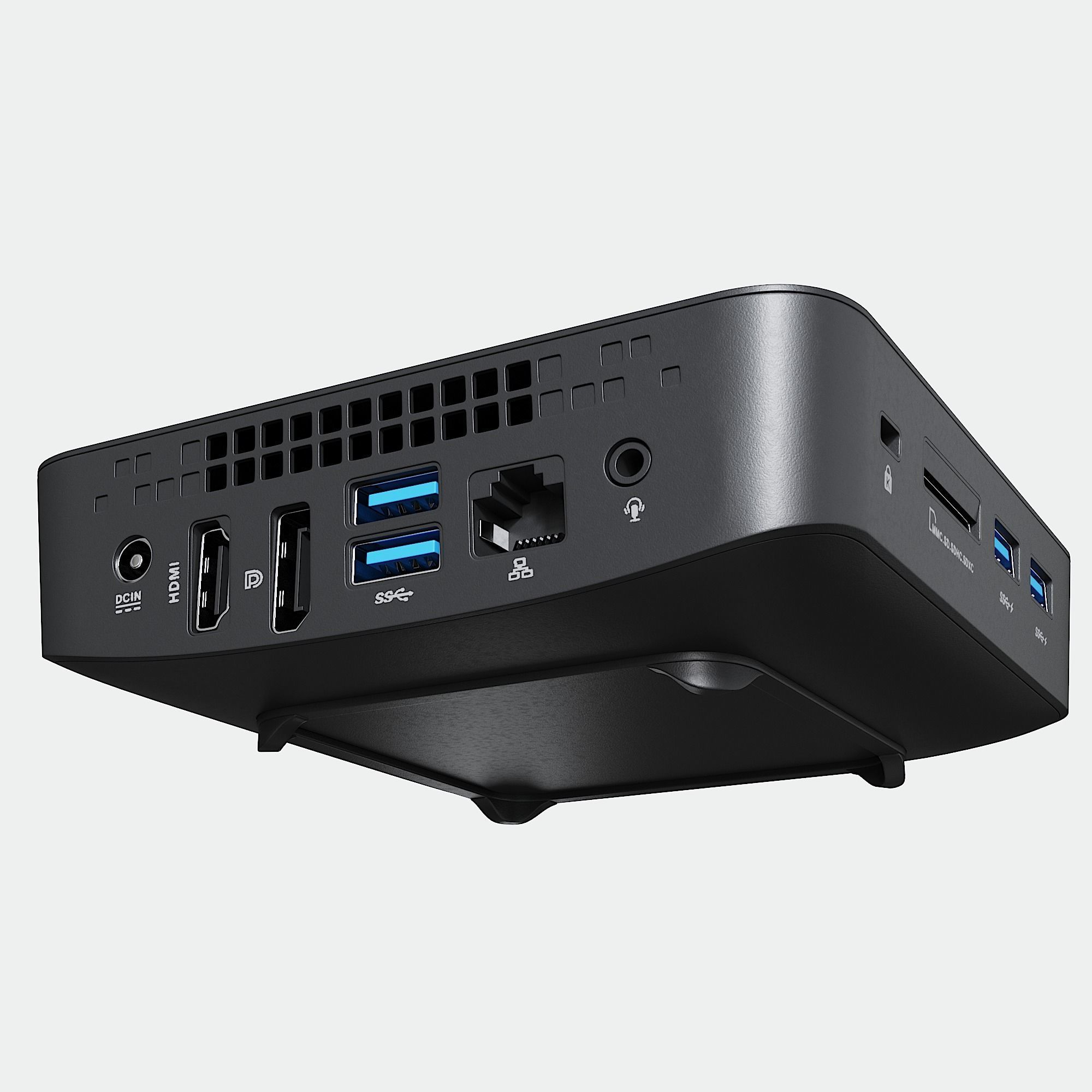 Workplace set with decor  Sk 1 3D model_17