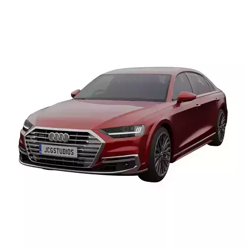 Audi A8L 2020  3D model