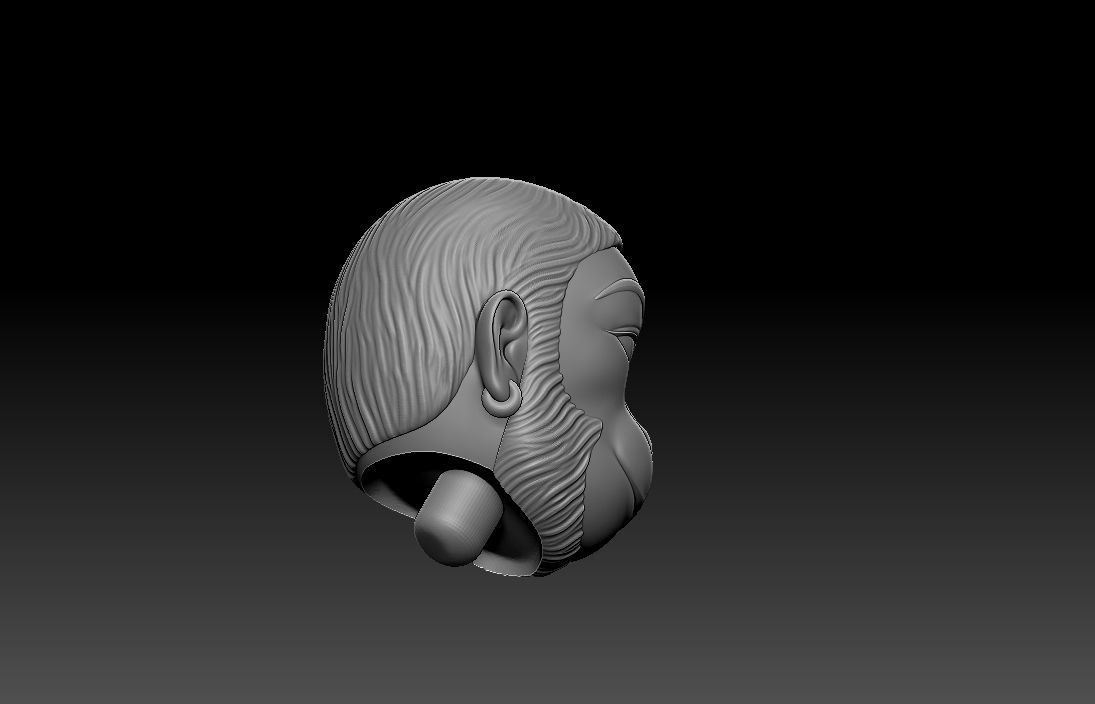 Hanuman Ji Idol 3D print model_36