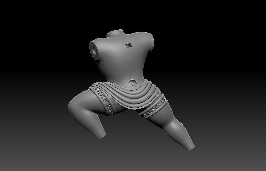 Hanuman Ji Idol 3D print model_34