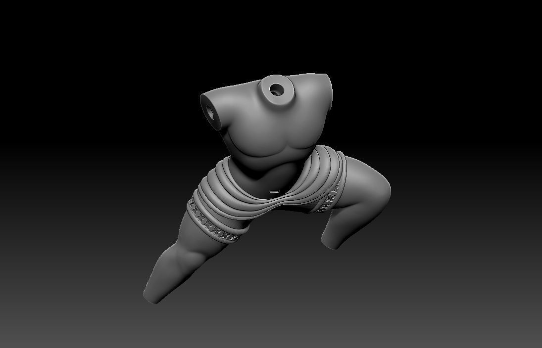 Hanuman Ji Idol 3D print model_33