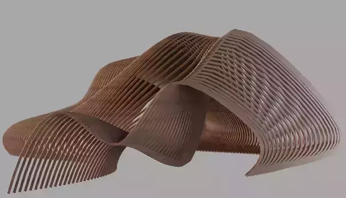 Parametric Pavilion 3D model