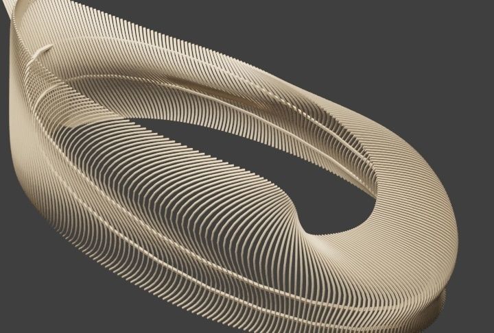 Parametric Facade  3D model_3