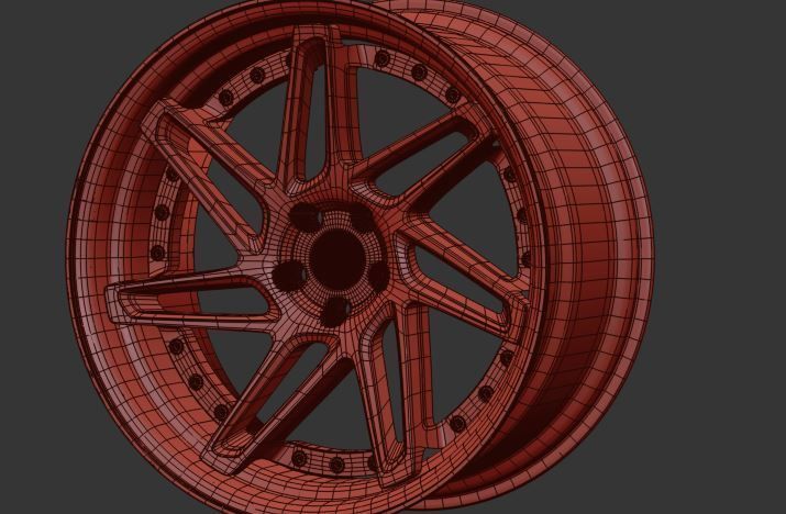 Work Zeast ST3 wheel 3D model_4