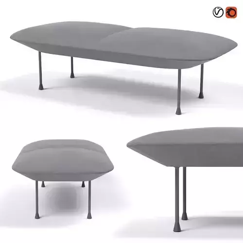 Muuto Oslo Bench 3D model