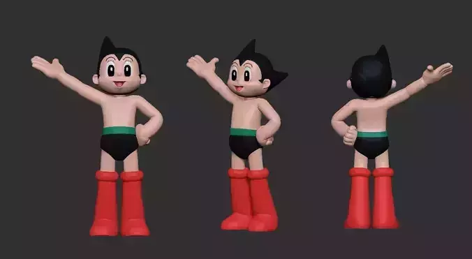 Astro Boy 3d print  3D print model