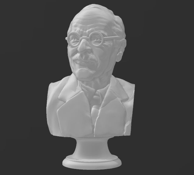 Gustav Jung Bust 3d printing 3D print model_1
