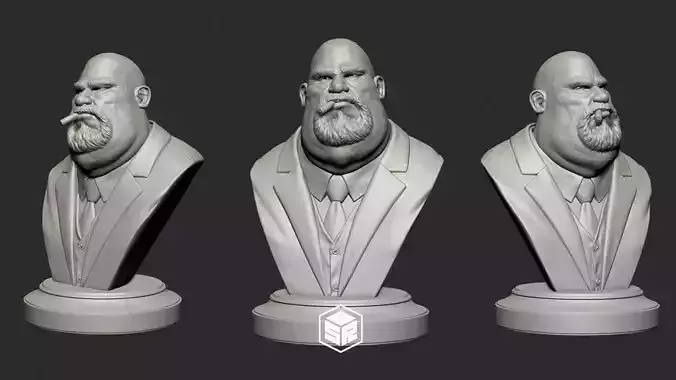 Mafia Boss - Variation B -  3D print model