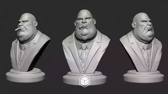 Mafia Boss - Variation C -  3D print model