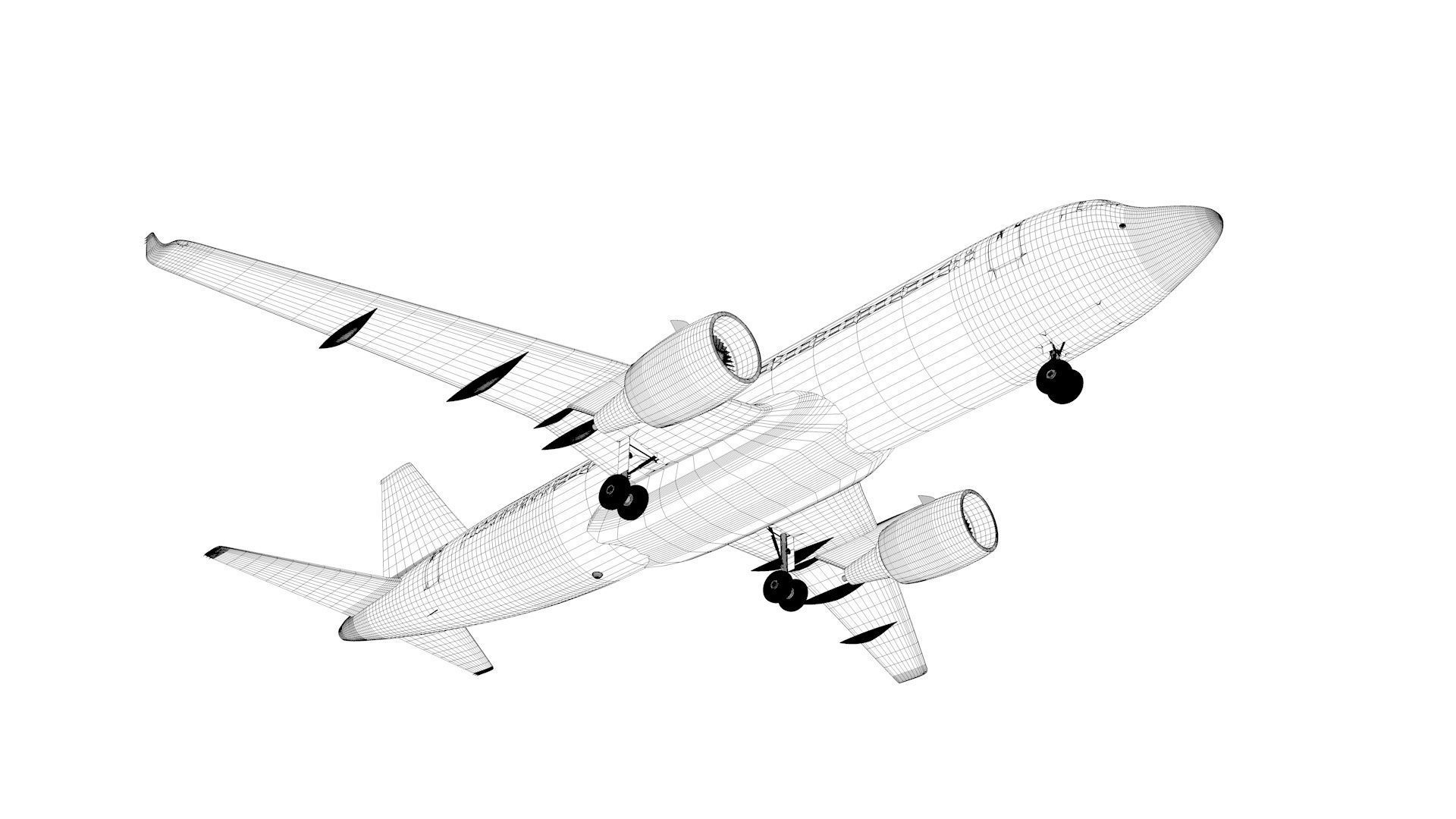 Airbus A320 livery  Wizz Air  3D model_10