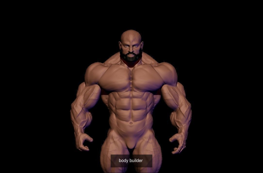 collection base mesh and bodybuilder  _11