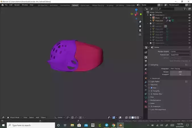 Protogen  head base 3D print model