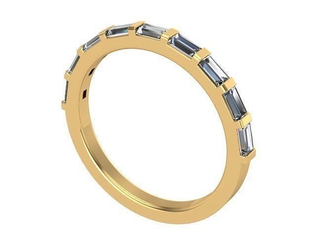 Skinny Rectangle Ring v2 3D print model
